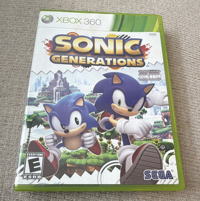 SEGA Sonic Generations (Sonic the Hedgehog Series) Xbox 360 E 3D NTSC-U/C