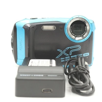 Ausgezeichnet+++ Fujifilm Finepix XP140 wasserdichte Digitalkamera blau mit... - Bild 1 von 4