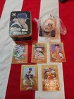 Vintage Nolan Ryan Metallic Impressions Collectors Cards Tin 1995 & Baseball