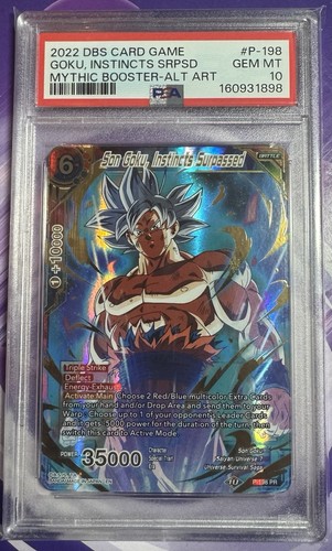 Dragon Ball Goku Instincts Surpassed PSA 10 Alternate Art