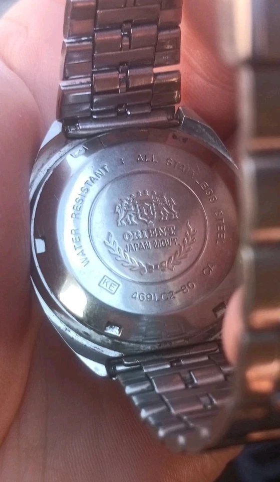 Relógio masculino vintage Orient 3 estrelas - Cristal 21 joias - Imagem 3 de 3