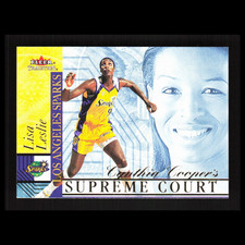 Lisa Leslie #7SC 2001-02 Fleer Tradition Supreme Court Los Angeles Sparks Card