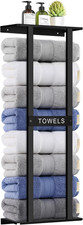 Bathroom Towel Storage Rack, Wall Mounted Bathroom Towel Rack, 30 Inch Heavy Dut