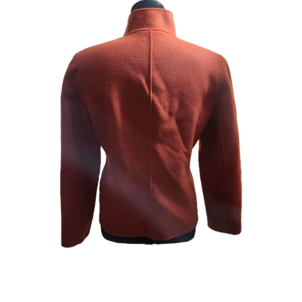 Blazer Alexandre Barlett Naranja Ajustado Lana L Foto 2 de 2