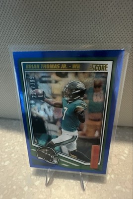 2025 Score - Brian Thomas Jr. #16 Blue Dots /399