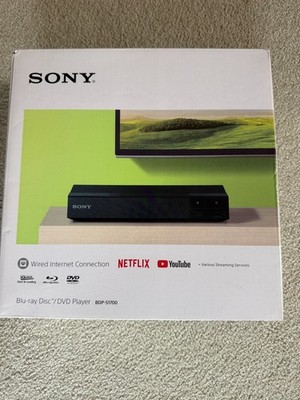 Sony BDP-S1700 Blu-ray Disc Player Wired Ethernet, Dolby TrueHD NIB still sealed