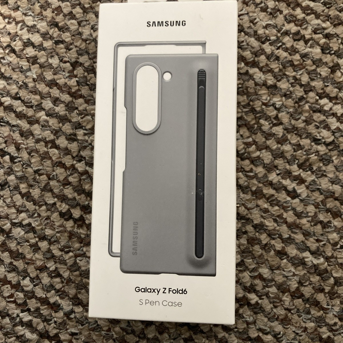 Galaxy Z Fold6 S pen case  グレー Samsung S Pen Case do Galaxy Z Fold6 szary - Etui i obudowy