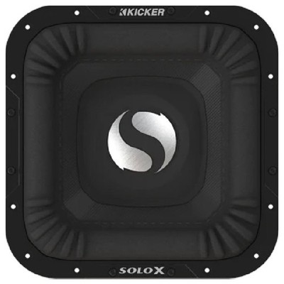 Kicker L7X Car Audio SoloX Ferrite Competition 2000W 1-Ohm 15 Inch Subwoofer
