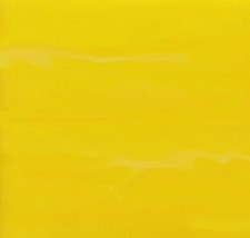Stained Glass Supplies DG1130 - Yellow Opal Sheet Glass