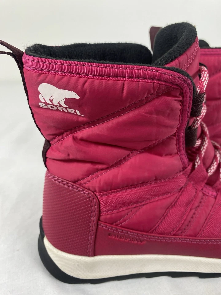 Niñas Botas SOREL Niños Talla 3 Rosa Whitney II Invierno Usadas en Excelente Condición Foto 4 de 4