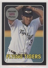 2018 Topps Heritage Minor League Edition Black 25/50 Gregory Soto #143 1p5