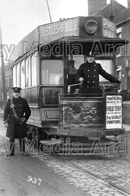 Kxx-26 Straßenbahn Nr.5, Fahrer, Hanley, Stoke On Trent, Staffordshire. Foto