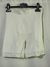 VINTAGE SEARS GIRDLE WHITE DIET TRIM SHAPEWEAR WITH GARTER STRAPS LARGE USA