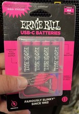 Ernie Ball USB-C Rechargeable Battery AA 4-Pack 
