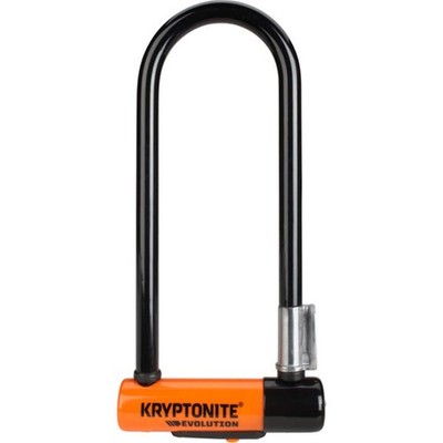Kryptonite Evolution Mini-9 Bügelschloss mit Flexframe Halterung Sold Secure Gold