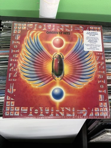 Journey ~ Greatest Hits 180g Audiophile Sealed Vinyl shrink will have holes