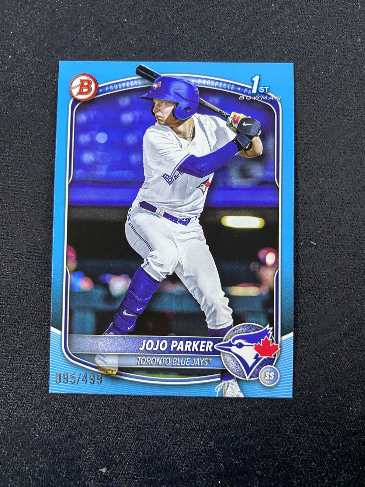 2025 Bowman Draft 1st Prospects Jojo Parker Sky Blue Foil /499 D877