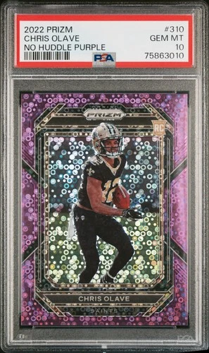 Chris Olave 2022 Panini Prizm Chris Olave Rookie