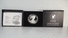 2022- *W* $1 AMERICAN SILVER PROOF EAGLE w/OGP & COA - FREE SHIPPING!