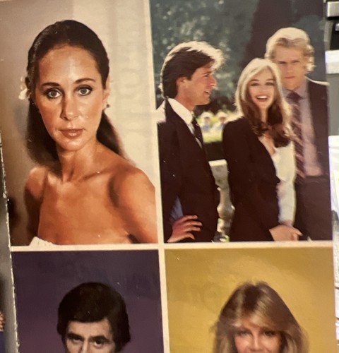 DALLAS TV SHOW CAST SIGNED FAN CLUB PHOTO, Linda Evans, John Forsythe, John Jame - Picture 3 of 7