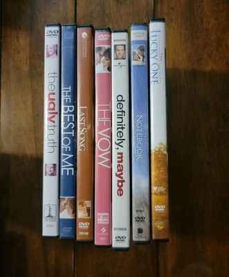 Romance DVD Bundle 7 Romantic Comdey Collection Gently Used