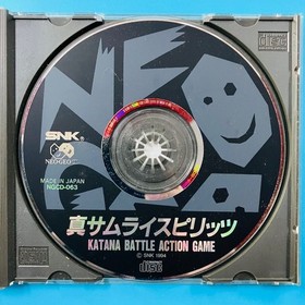 [With obi] Neo Geo CD Shin Samurai Spirits Haohmaru Jigokuhen SNK SNK ①