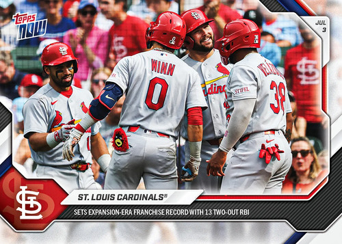 2026 Topps Now 408 St. Louis Cardinals