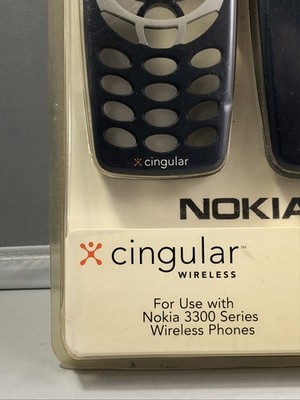 Nokia 3300 Cell Phone Case Polar Blue Vintage 2001 Cingular