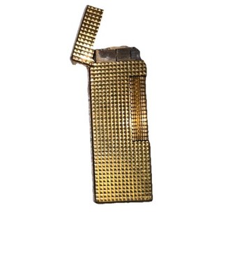 Dunhill gas lighter, gold, Swiss