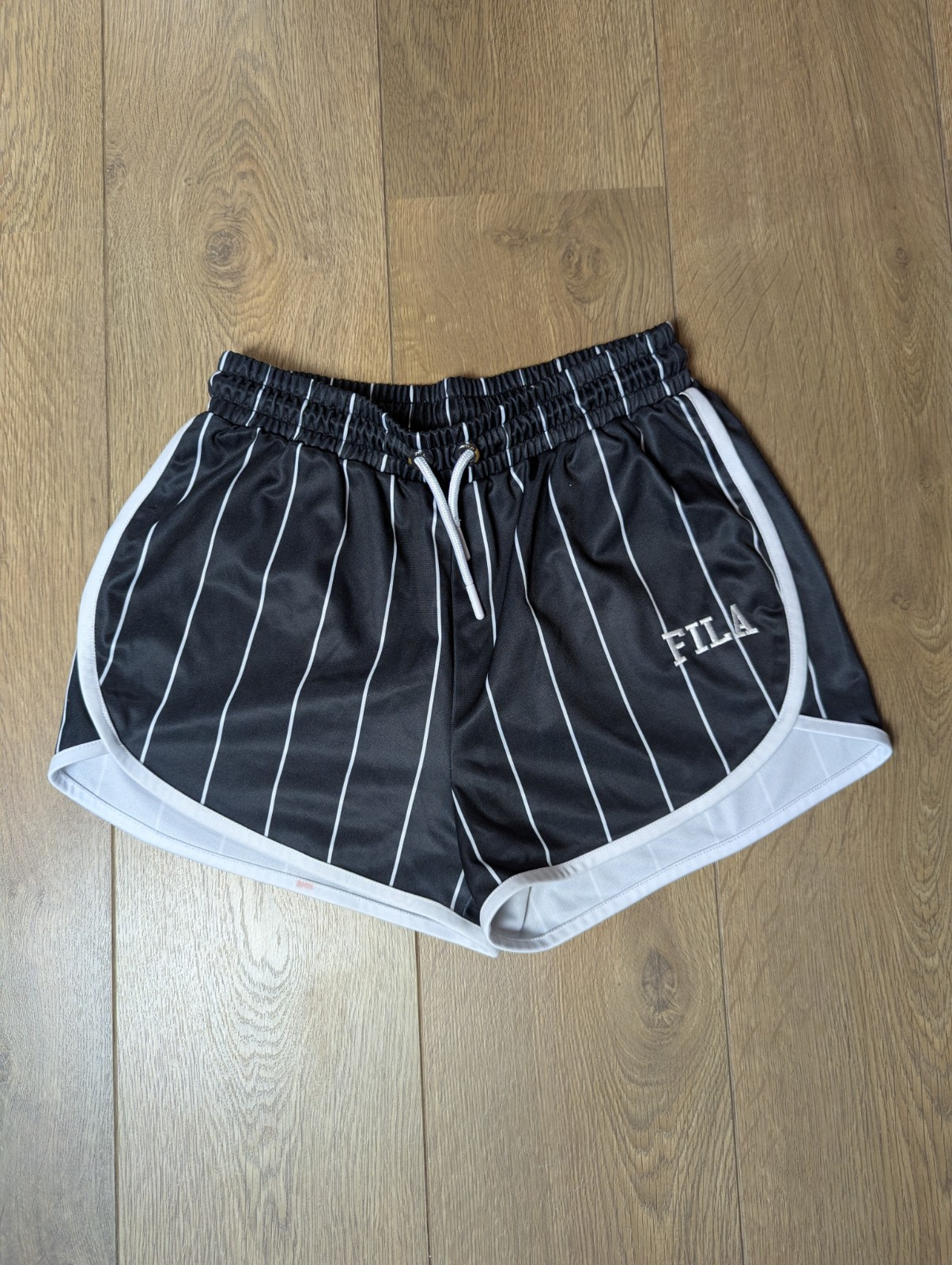 Pantaloncini donna Fila taglia S 10 coulisse motivo righe sportivi