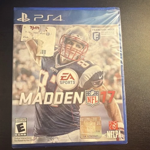Madden NFL 17 Sony PlayStation 4 2016 PS4 Brand New Sealed