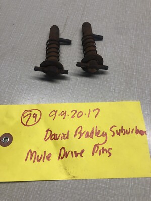 David Bradley Suburban Tractor Mule Drive Spring Pins