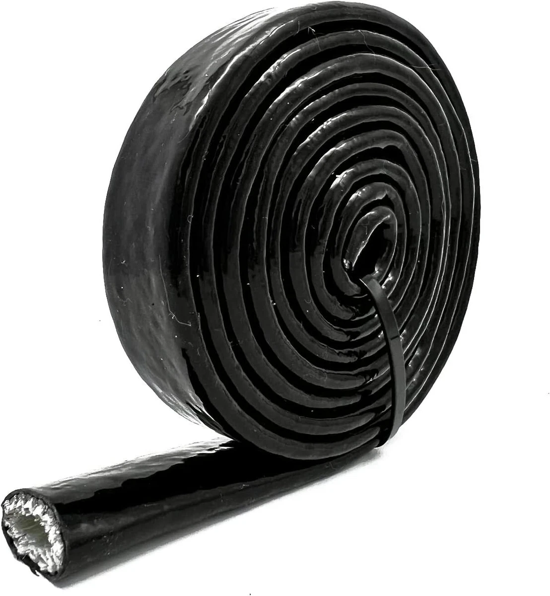 Fuel Hose Protector Black Fire Sleeve Braid Flame Heat Shield 3/4 x 3.3ft  ID | eBay