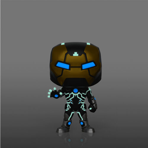 Iron Man Mark XXXIX Glow Marvel 80th An. US Exclusive Pop