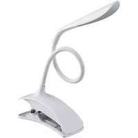LED Klemmleuchte Leselampe Flexibel Tischlampe Weiß 5W Retoo