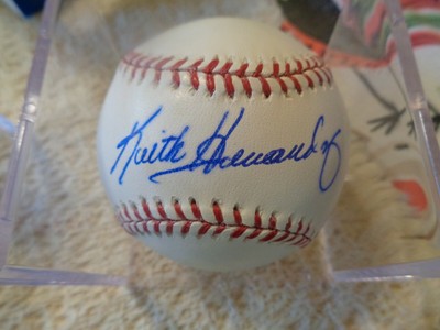 keith hernandez autographed baseball