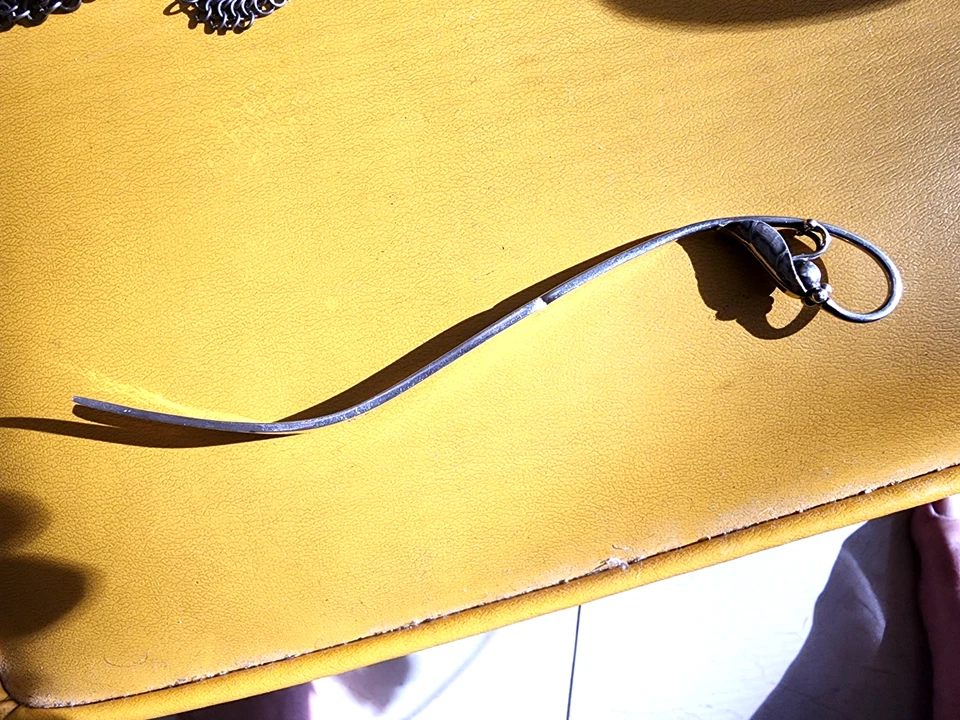 Tenedor de carne fría Georg Jensen #21 de plata de ley de 7 3/8" Foto 3 de 4