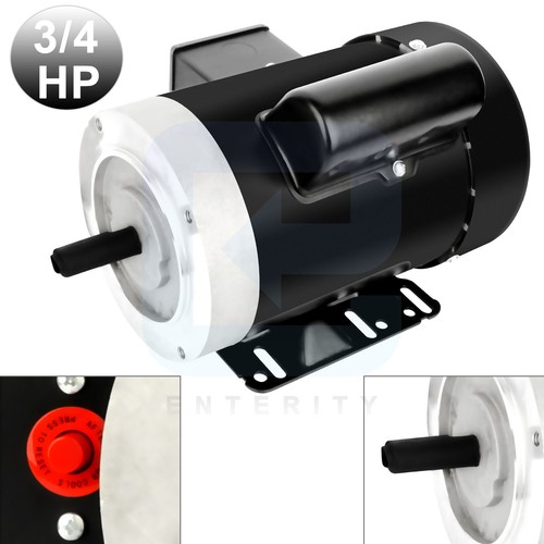 3/4 HP General Purpose Electric Motor Single Phase 56C Frame 1725 RPM 60HZ TEFC - Picture 2 of 11