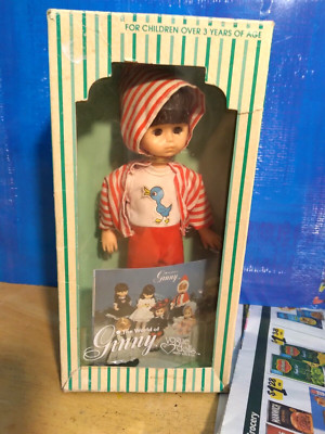 Vintage The World of Ginny Doll by Vogue Dolls in Box Duck Outfit Brown Hair