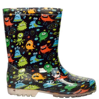 Kinder Jungen Wellington rutschfeste wasserdichte leichte Wellies Kinder Regenstiefel