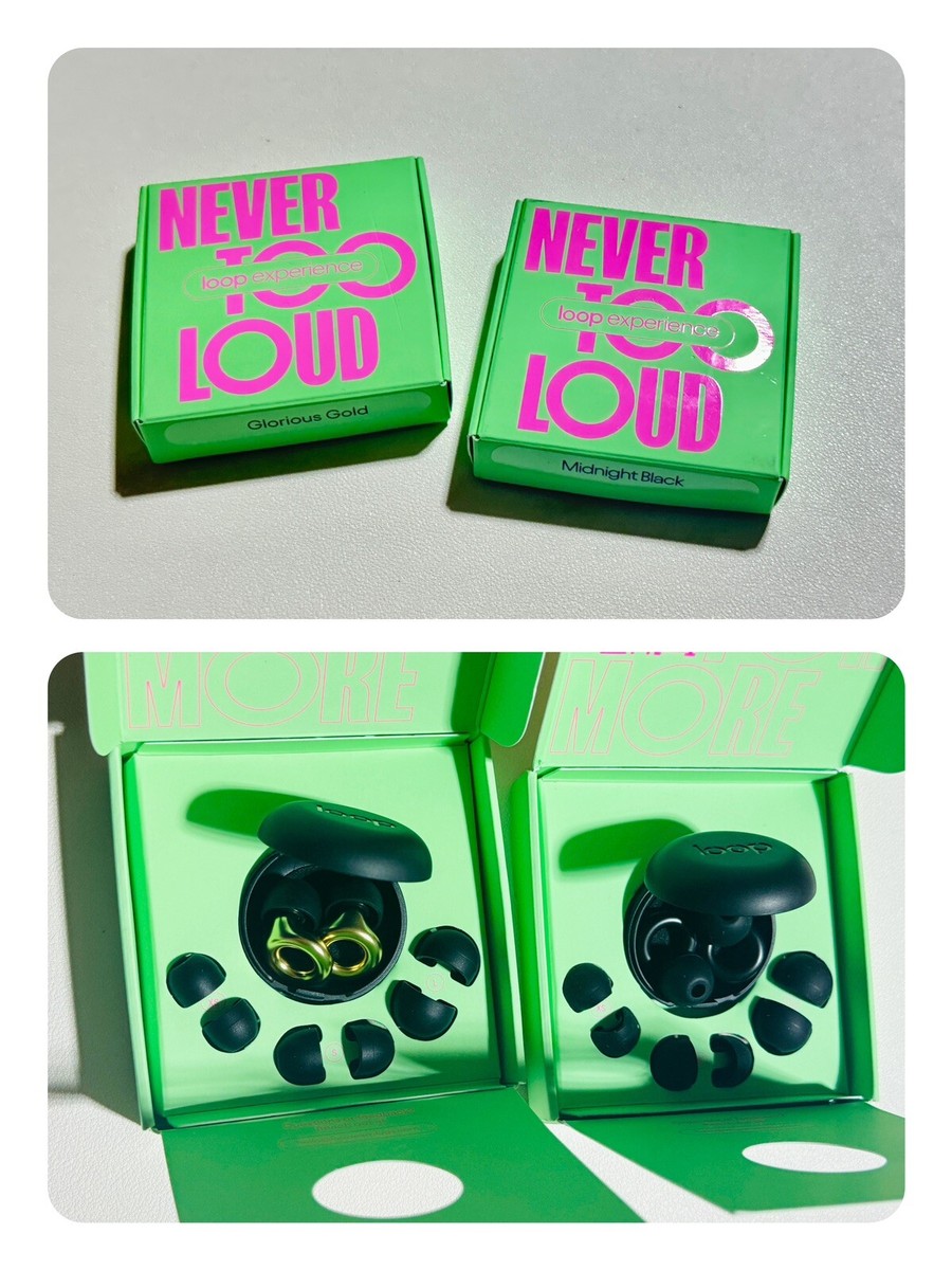 2 Loop Experience Never Too Loud Deduct Noise Earplugs