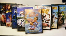 Lot of 8 Children's Family DVD Madagascar Nemo Cars Herbie Shrek Home Range VGC