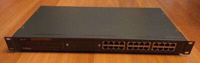 D-Link 24-Port 10/100 FE Unmanaged Network Switch DSS-24+