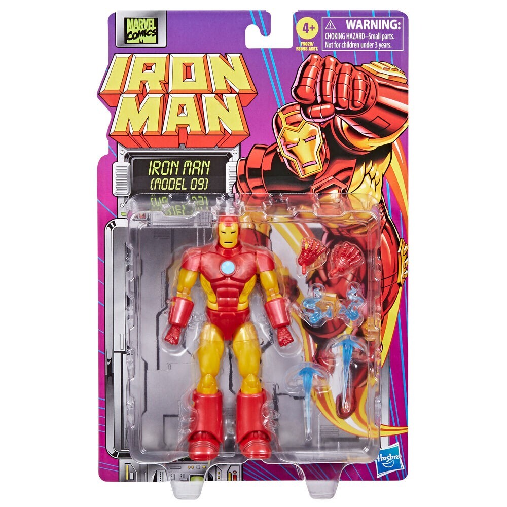 Figurine Hasbro Iron Man Model 09 Marvel de 15cm idéale sur un bureau