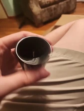 Over the Hill Another Birthday Shot Novelty Shot Glass Black Ceramic