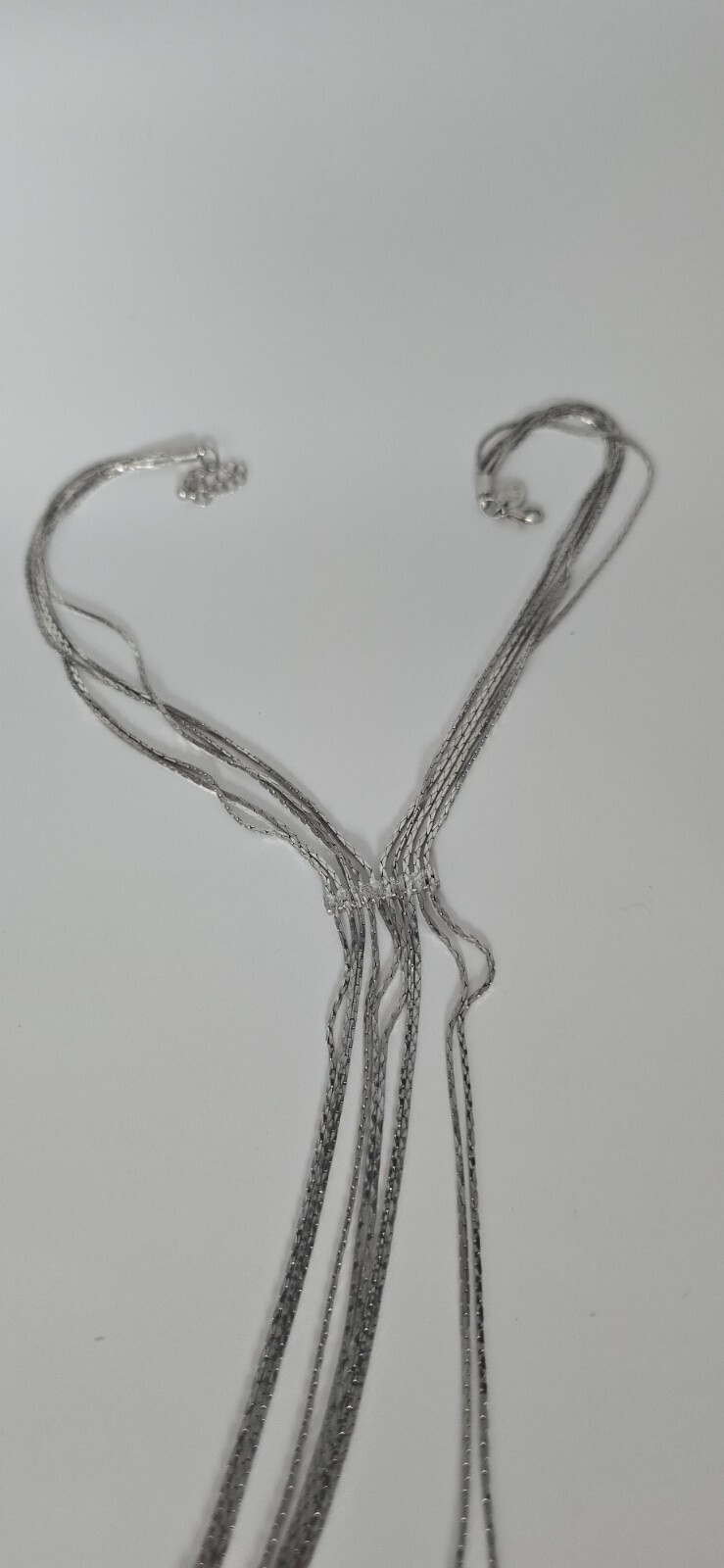 Silver Holidays Statement Necklace. Designers Vin… - image 6