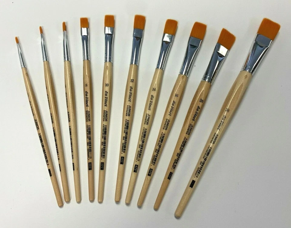 da Vinci Junior Synthetikpinsel flach Schulpinsel Borsten Serie 304 - Bild 1 von 3