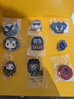 Funko Marvel Pins - gemischtes Set - Marvel Collector Corps - neu/versiegelt - UK-Verkäufer