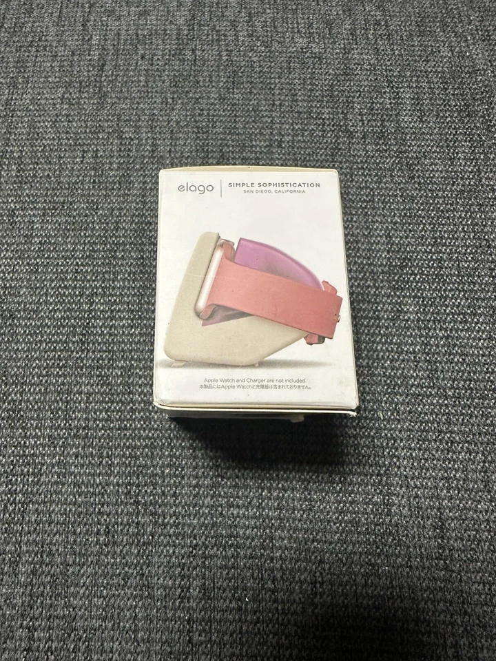 elago W4 Apple Watch Stand Compatible with iWatch Series 7/6/SE/5/4/3/2/1 - Image 2 of 4