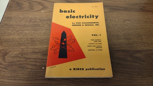 1954 Rider BASIC ELECTRICITY Volumes 1-5 By Van Valkenburgh, Nooger & Neville - Picture 2 of 11